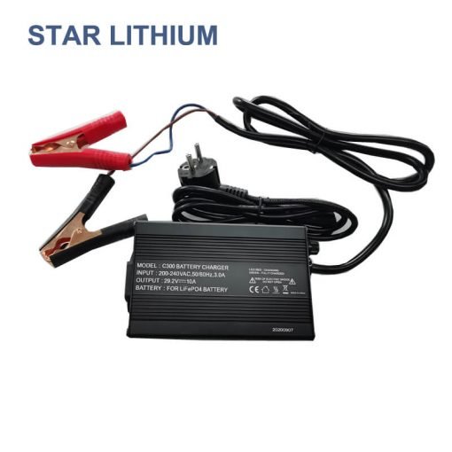 29.2V 10A LiFePO4 battery charger